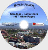 CA - San Jose - Santa Clara 1987 White Pages
